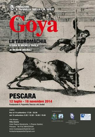 Goya – La Tauromachia